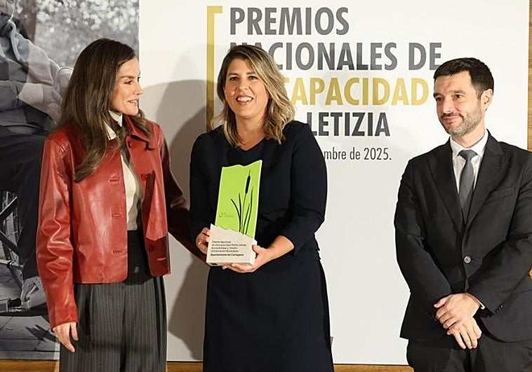 Los avances en accesibilidad de Cartagena reciben el Premio Nacional de Discapacidad